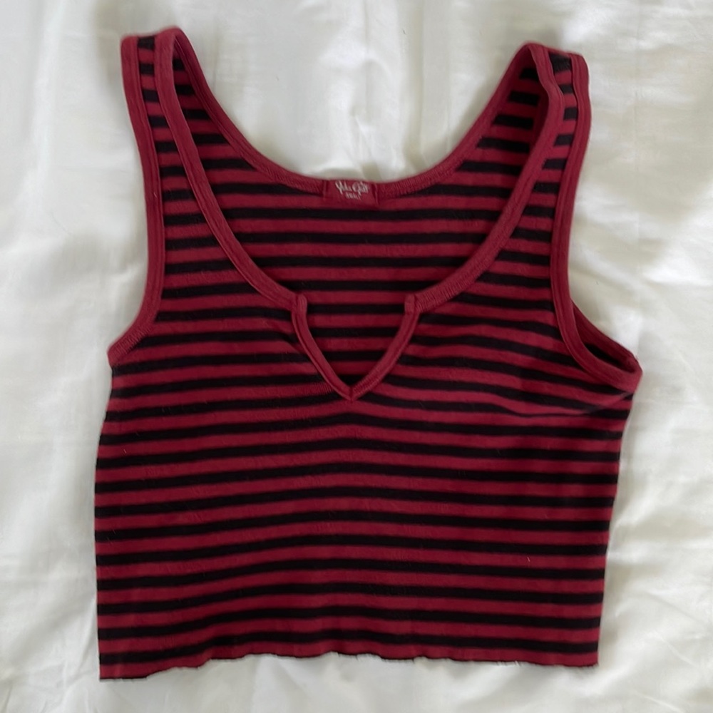 Brandy Melville Stripped crop top